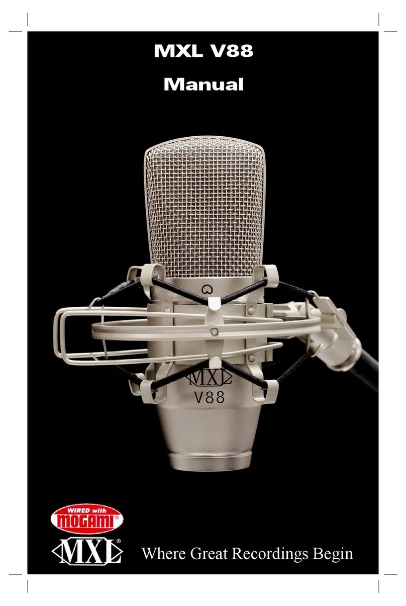 Marshall Electronics MXL V88 User manual