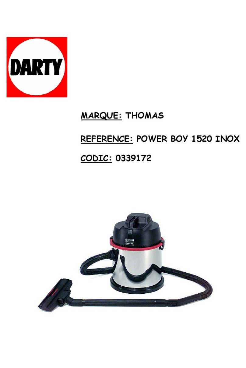 Thomas POWER BOY 1520 INOX User manual