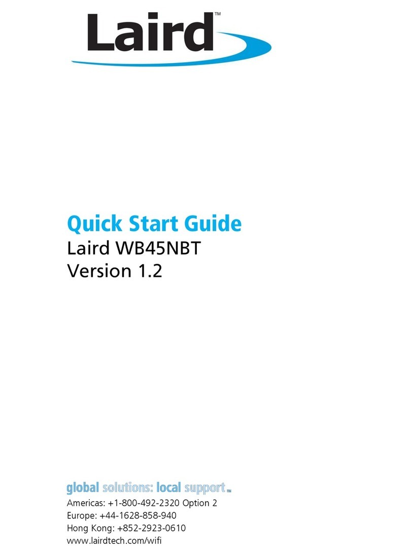 Laird WB45NBT quick start guide