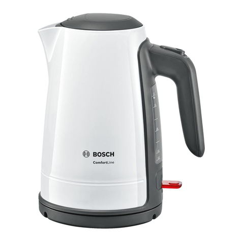 Bosch TWK6A GB Series User manual