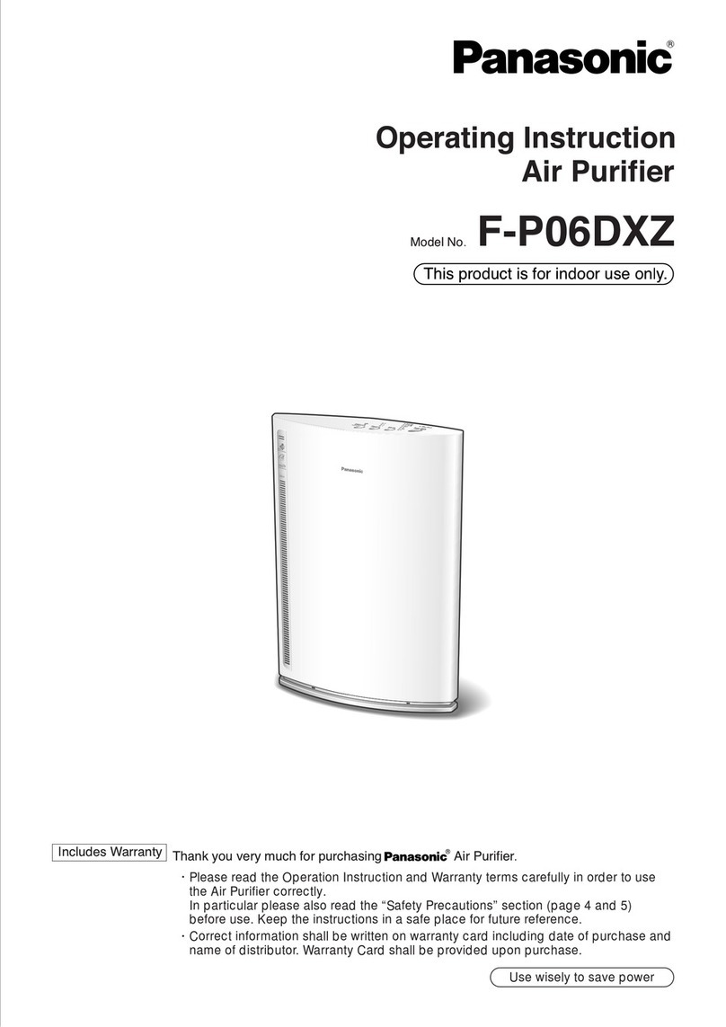 Panasonic F-P06DXZ operating instructions