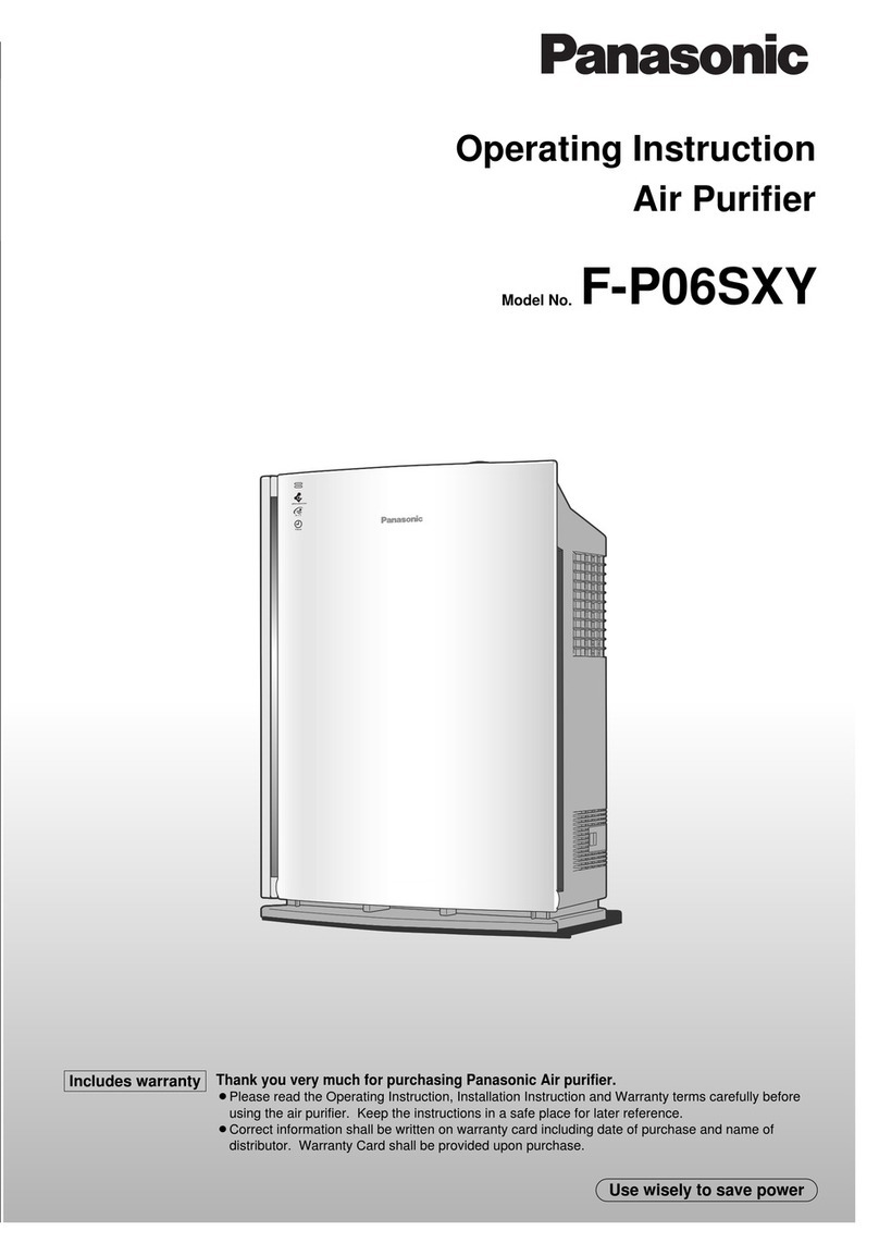 Panasonic F-P06SXY User manual