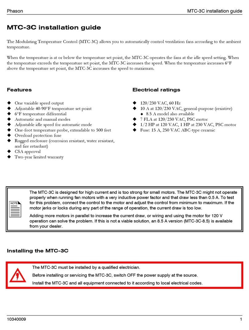 Phason MTC-3C installation guide