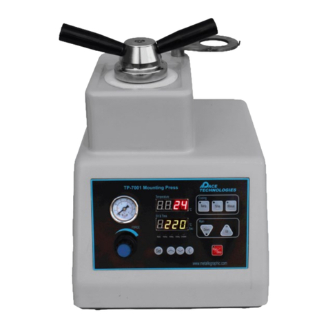Pace Technologies TERAPRESS TP-7001 quick start guide