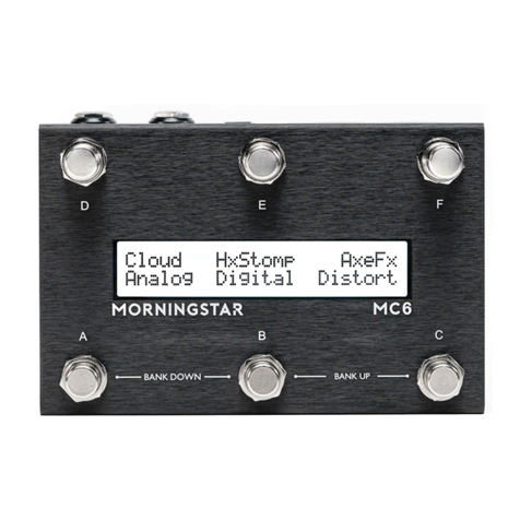 Morningstar MC6 MkII user manual