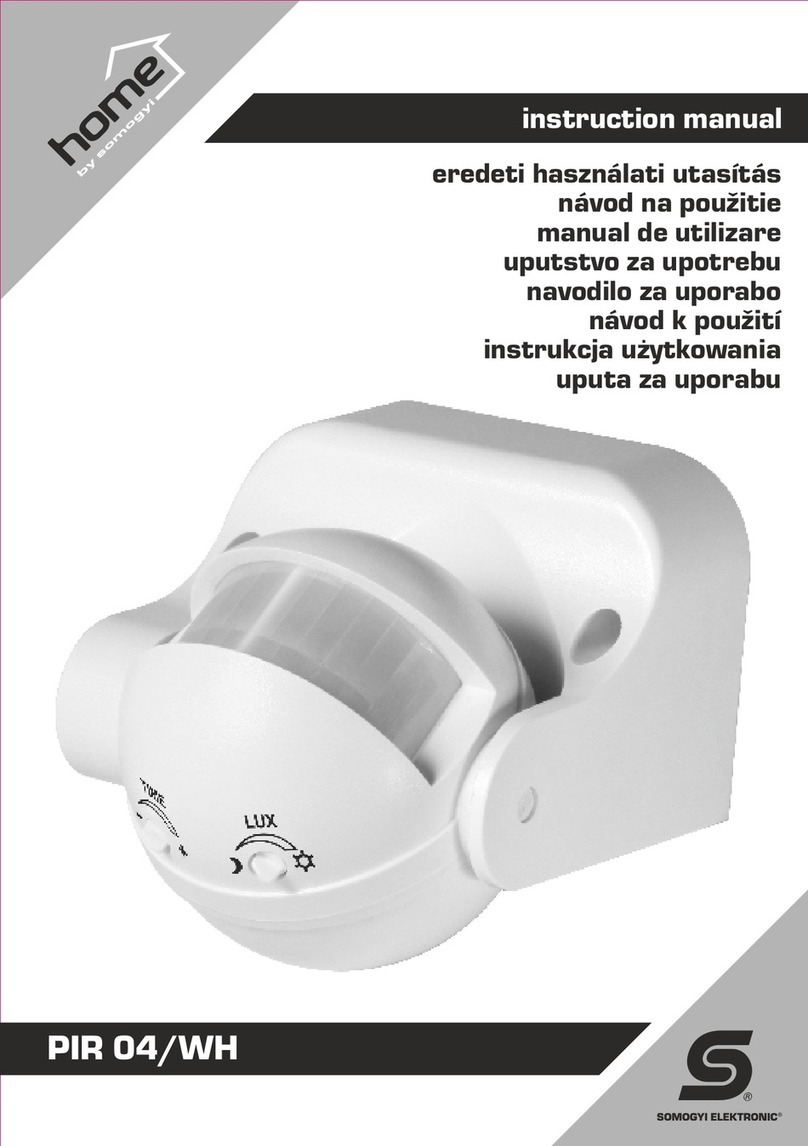 Somogyi Elektronic PIR04/WH instruction manual