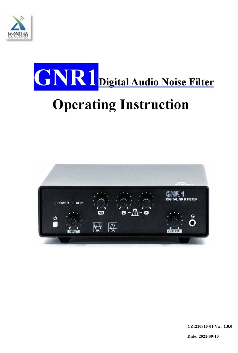 Chongqing Xiegu Technology GNR1 User manual