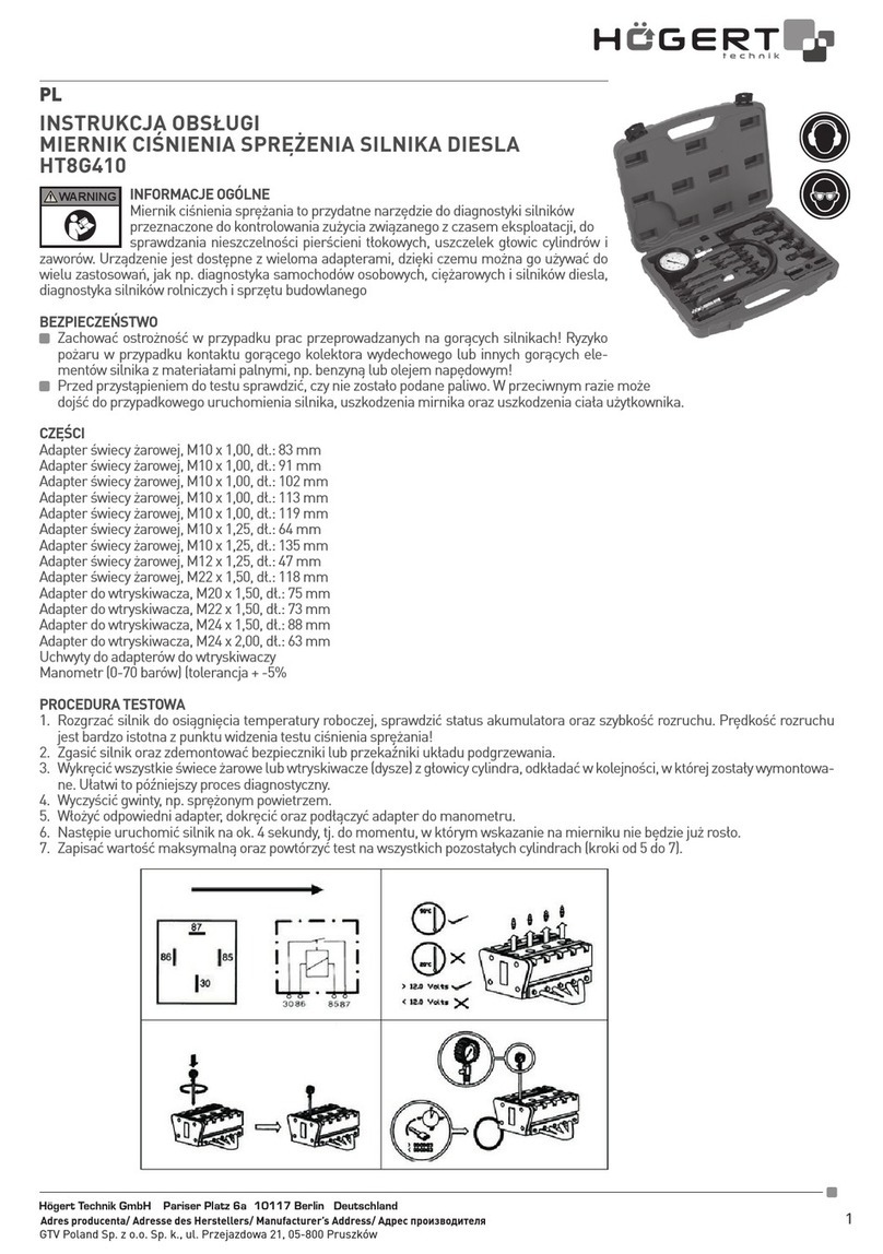 HOGERT HT8G410 User manual