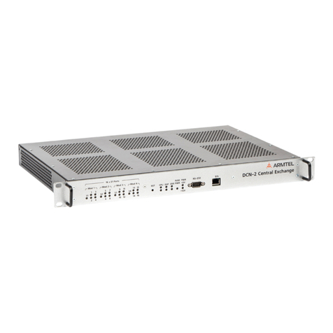 ARMTEL DCN-2 Central Exchange User manual