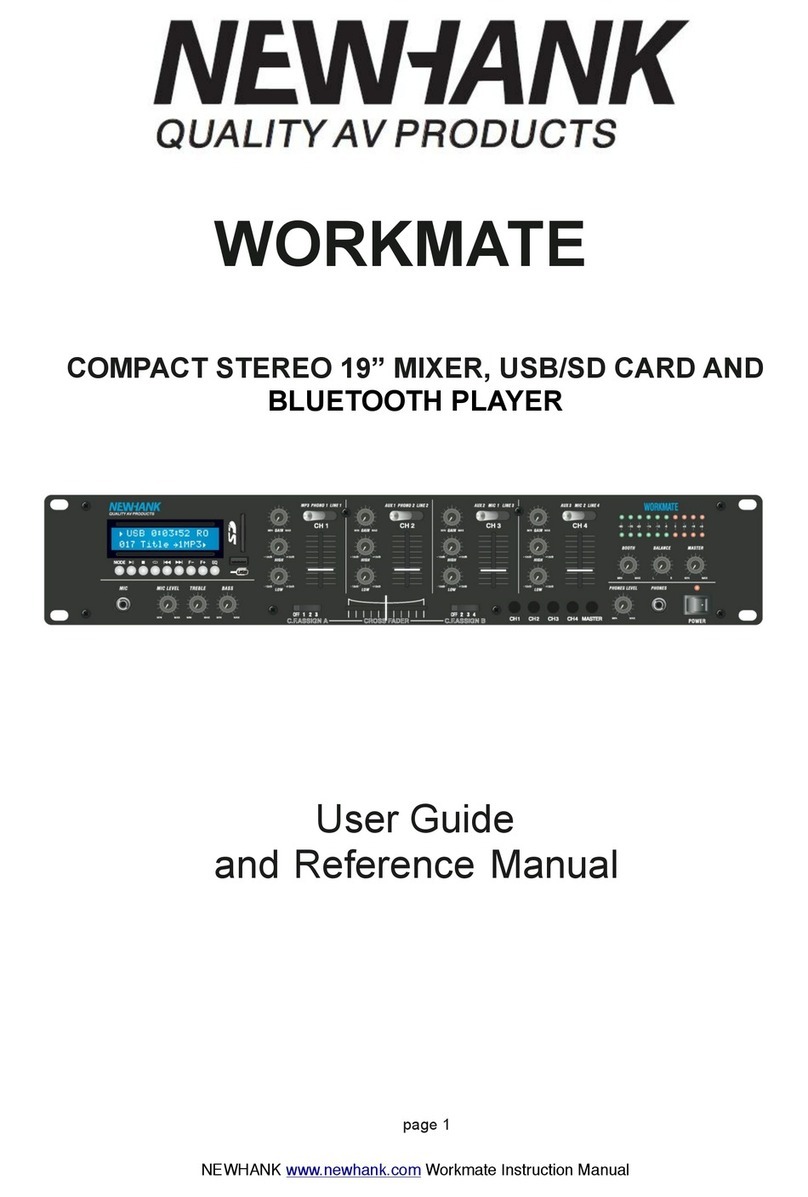Newhank WORKMATE user guide