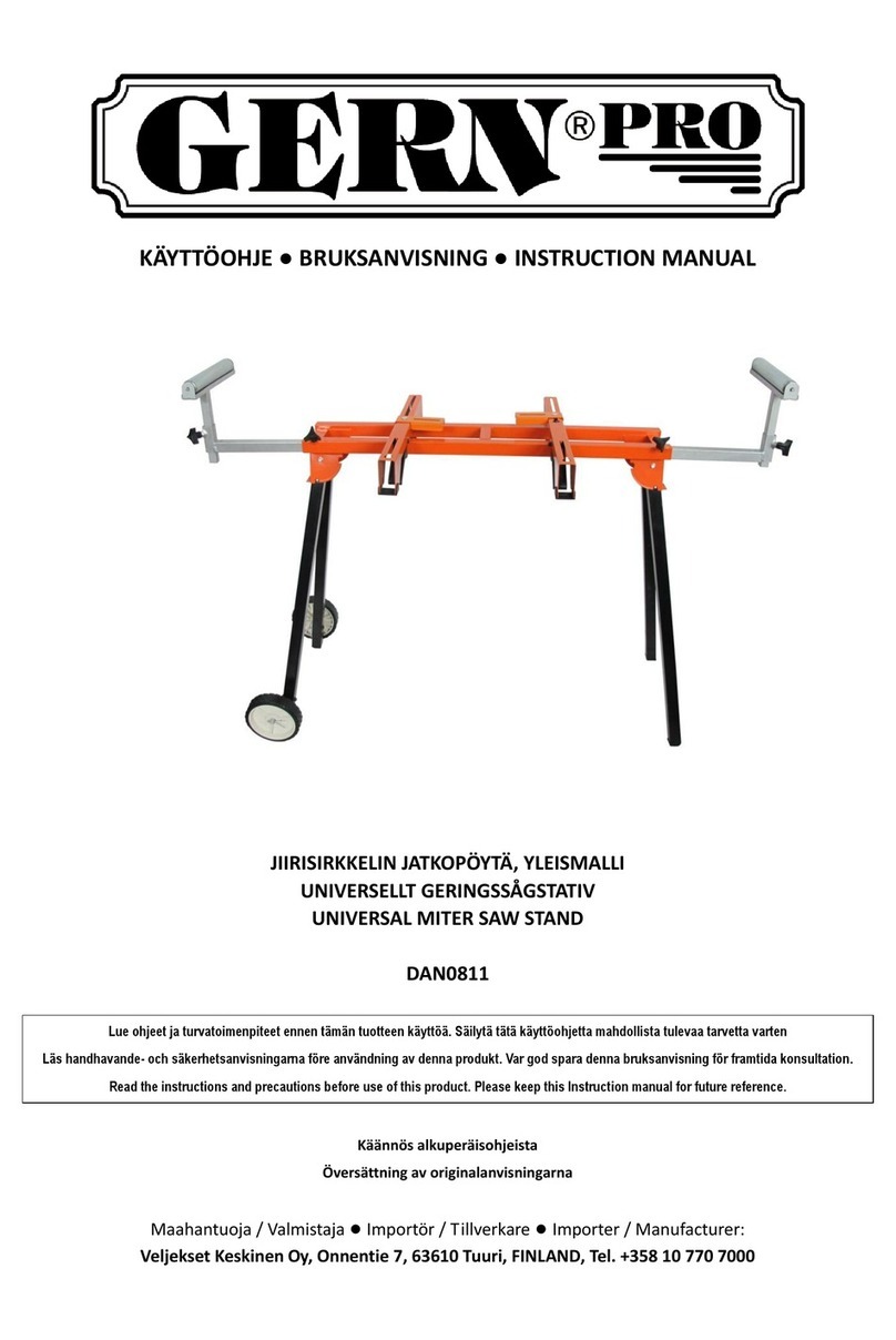 Gern Pro DAN0811 User manual