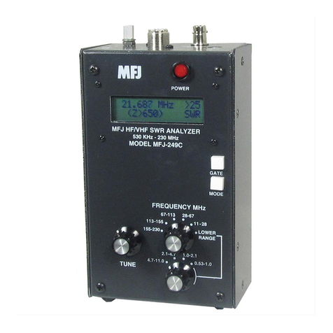 MFJ MFJ-249C User manual