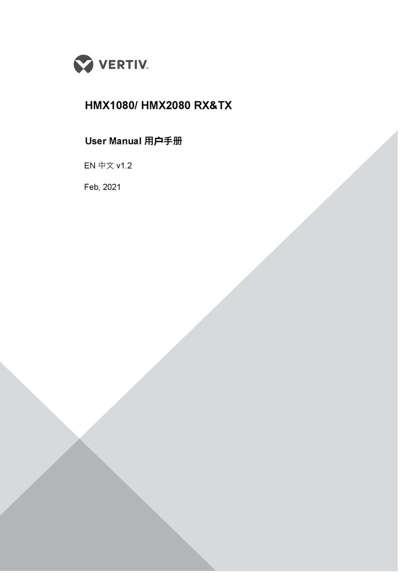 Vertiv HMX1080T user manual