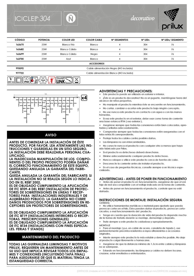 Prilux ICICLE 304 User manual