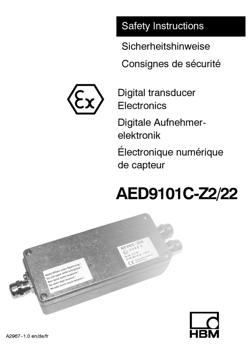 HBM AED9101C-Z2/22 Firmware update