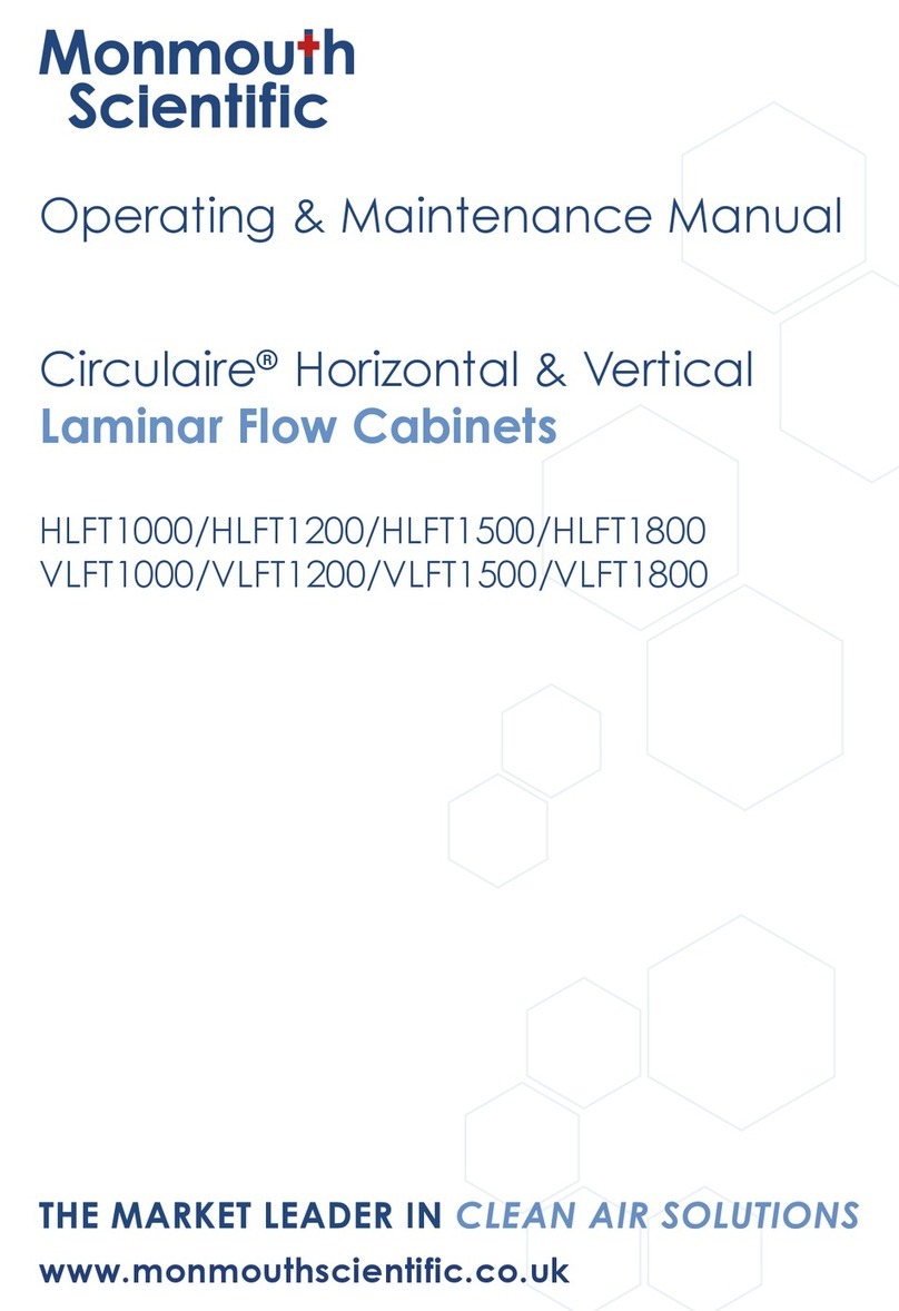 Monmouth Scientific Circulaire HLFT1000 operating & maintenance manual