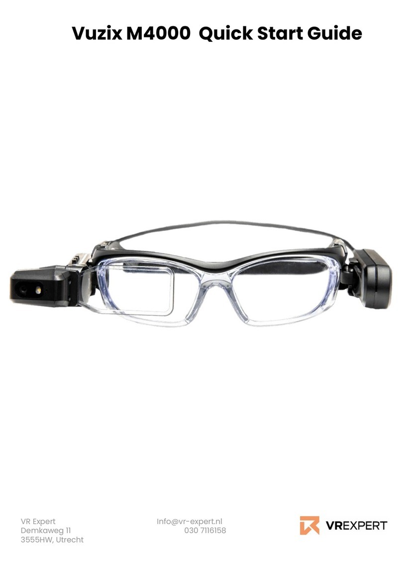 VR Expert Vuzix M4000 quick start guide