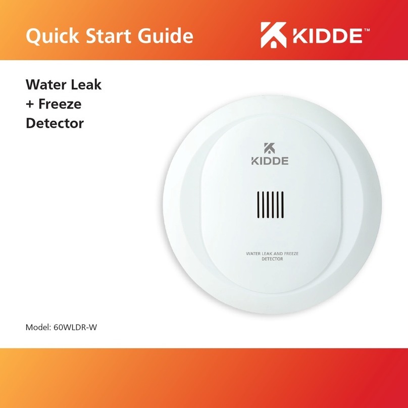 Kidde 60WLDR-W User manual