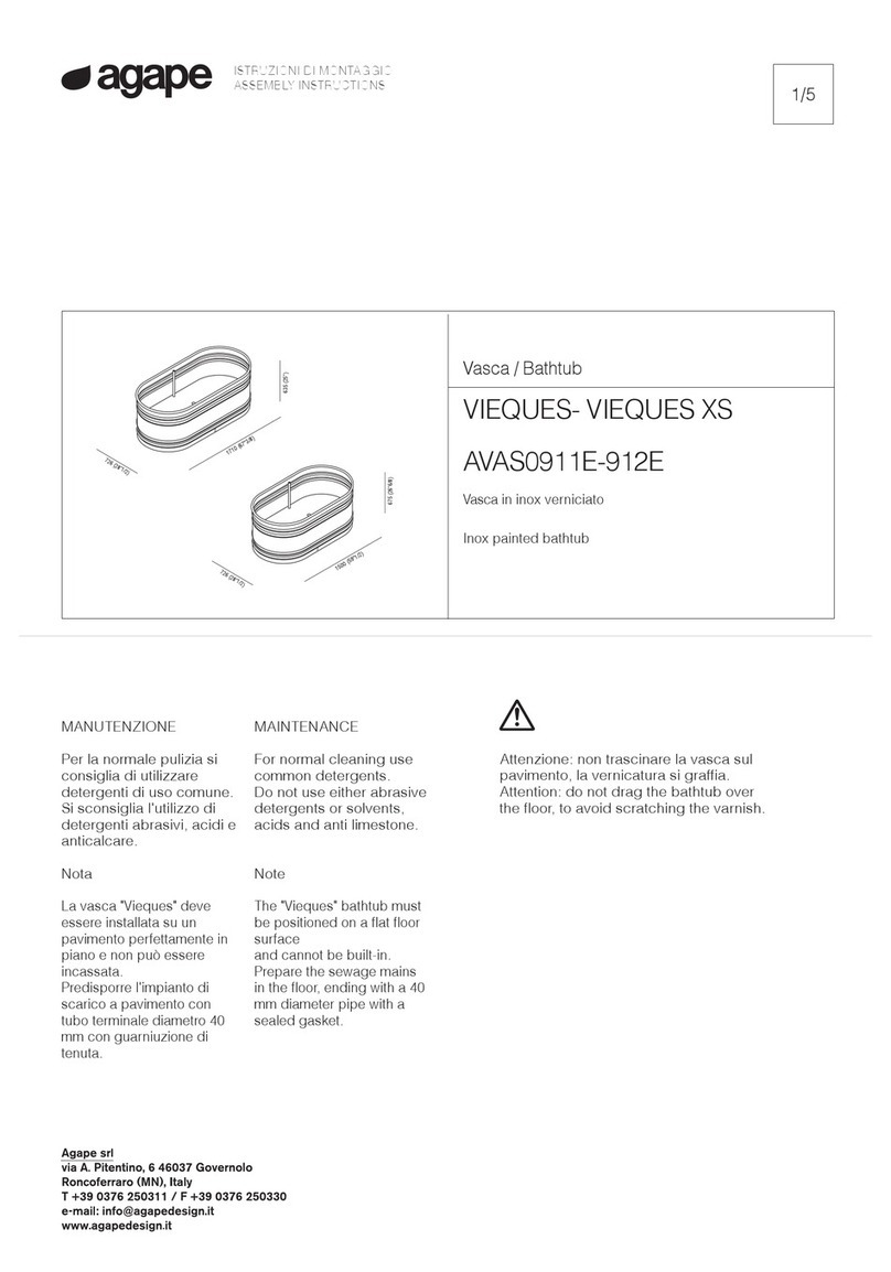 agape VIEQUES Assembly instructions