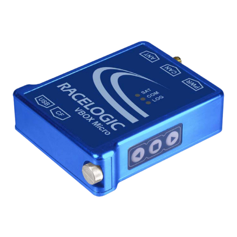 Racelogic VBOX Micro RLVBMIC01 User manual