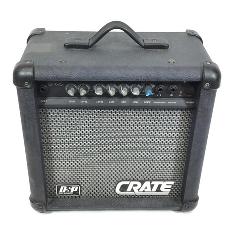 Crate GFX-15 User manual