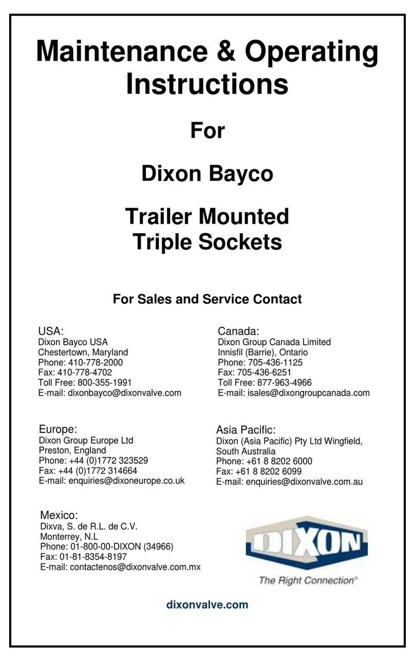 Dixon Bayco FT394 Maintenance & Operating Instructions Dixon Bayco FT394 Maintenance & Operating Instructions