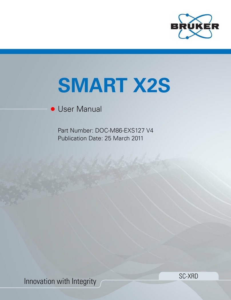 Bruker SMART X2S user manual Bruker SMART X2S user manual