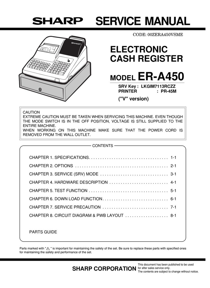 Sharp ER-A450 User manual