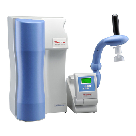 Thermo Scientific Barnstead GenPure xCAD Plus System operating instructions