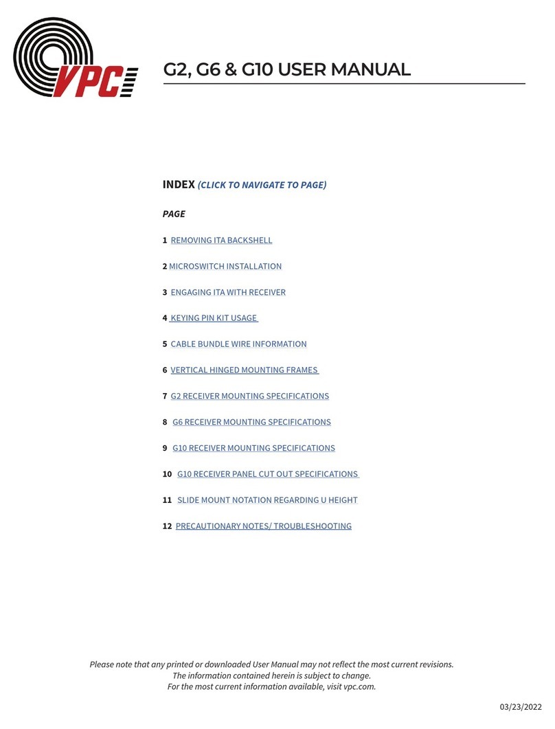 VPC G2 User manual