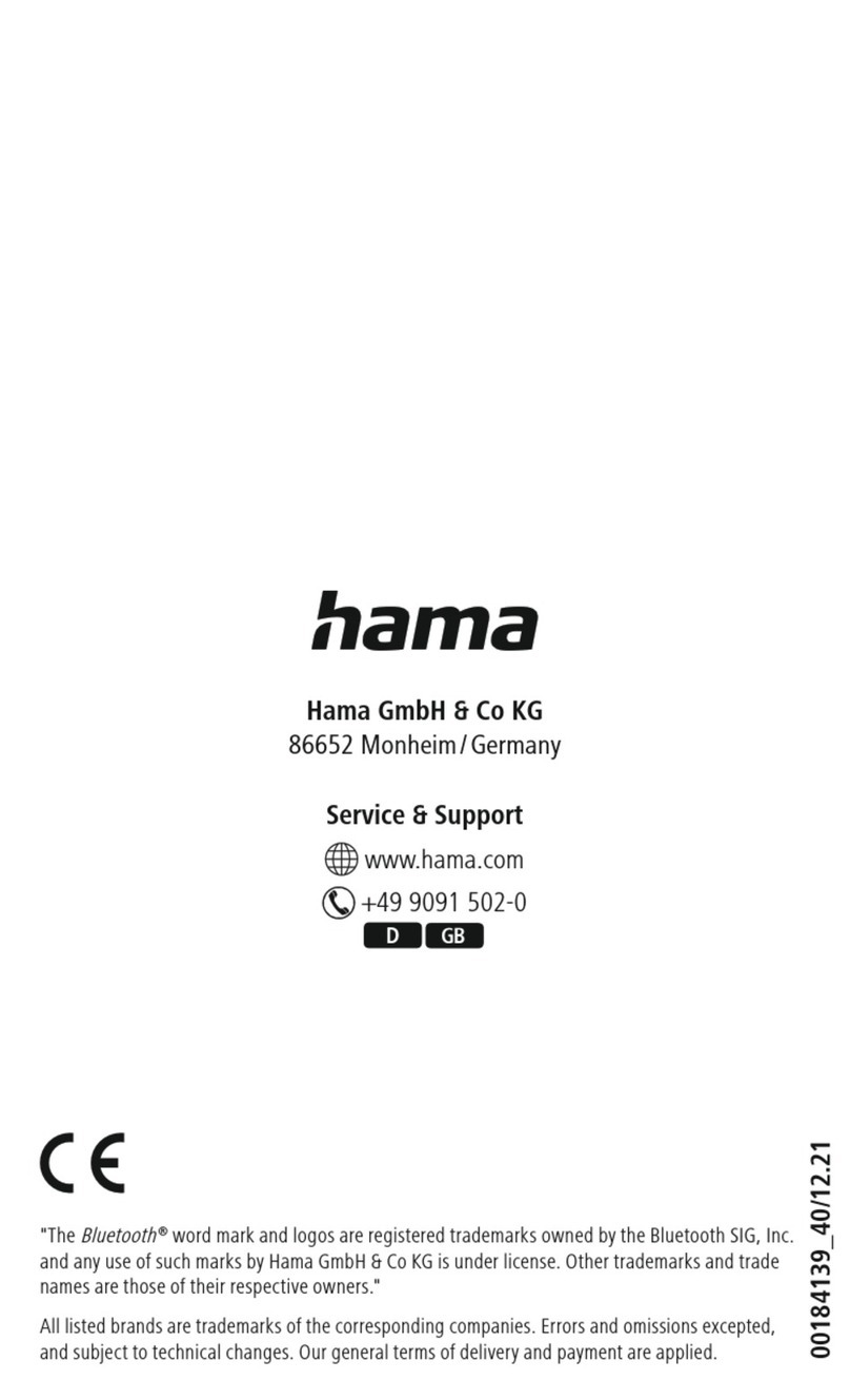 Hama Kooky 00184139 operating instructions