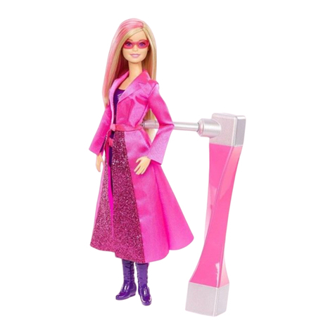 Mattel Barbie DHF17 User manual