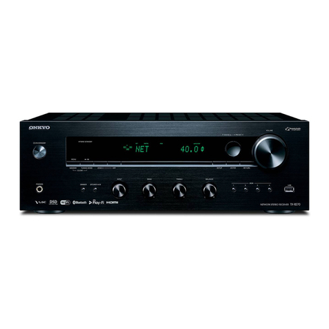 Onkyo TX-8270 User manual