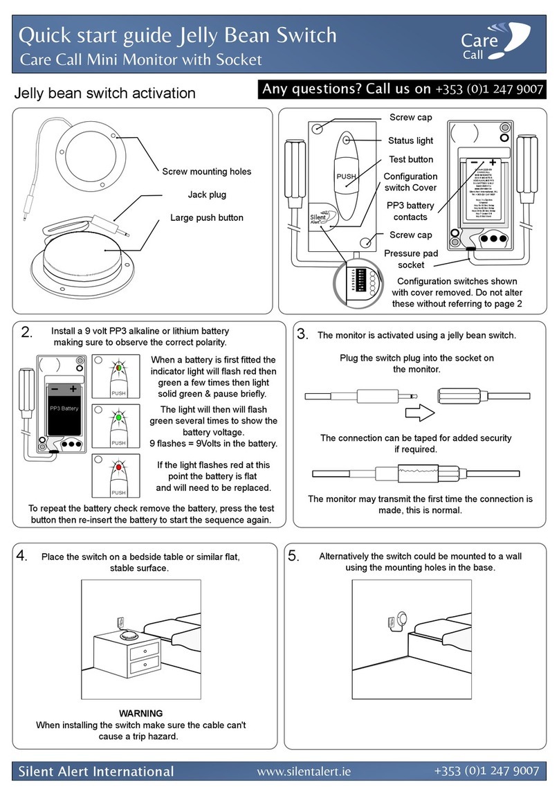 Care Call Jelly Bean User manual
