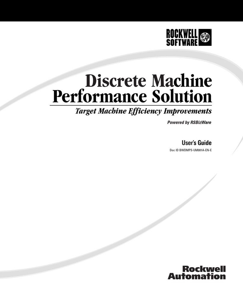Rockwell Automation Discrete Machine Performance Solution user guide