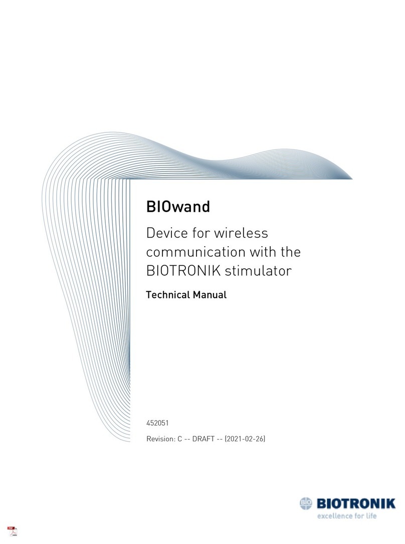 BIOTRONIK BIOwand User manual