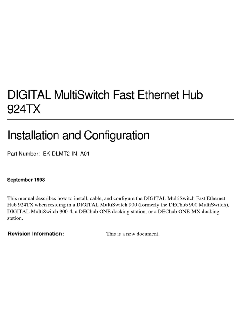Cabletron Systems 924TX Operating and maintenance instructions