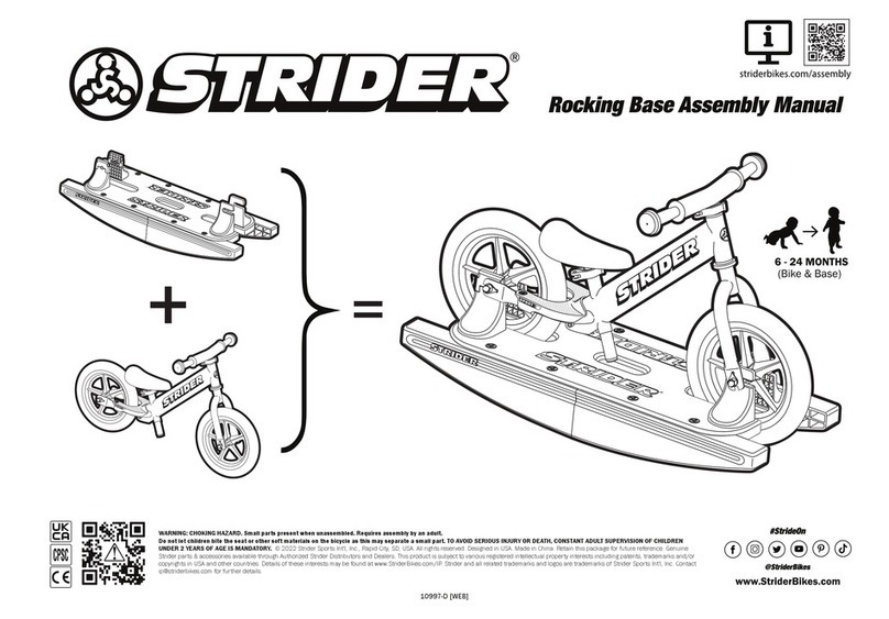 Strider 10997-D User manual
