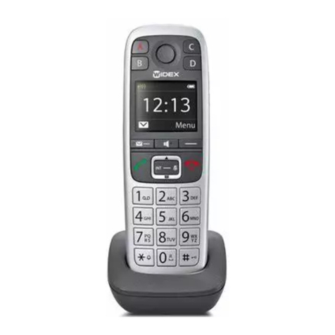 Gigaset WIDEX W570 manual