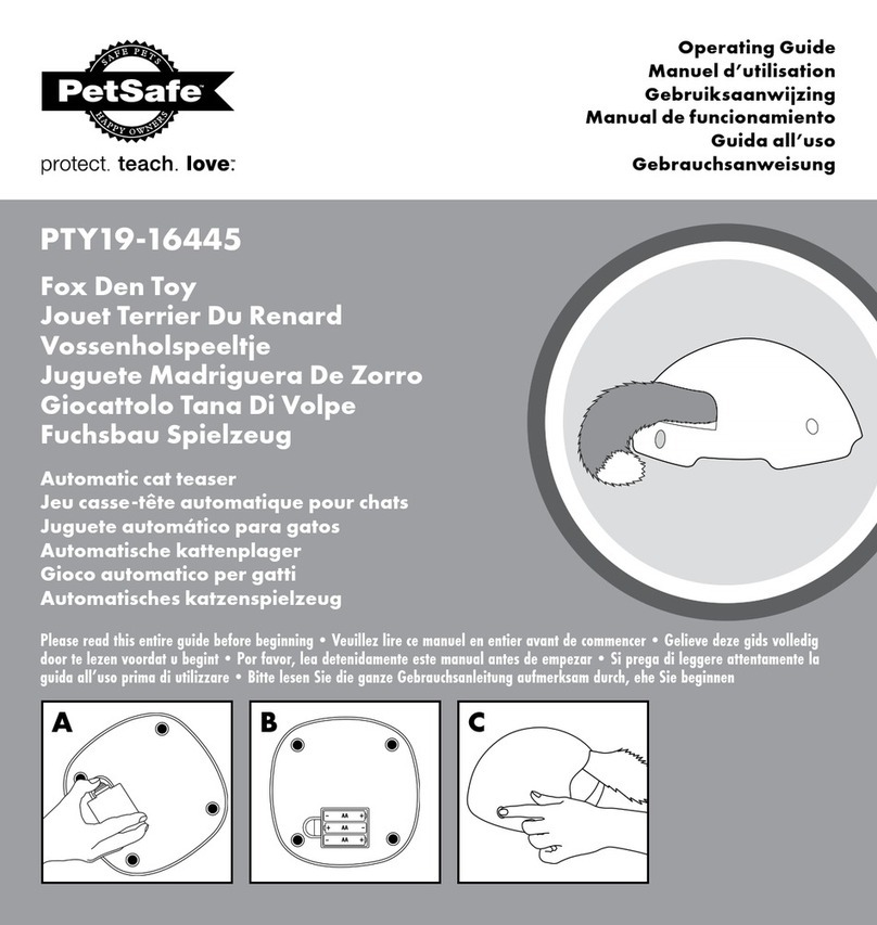 Petsafe PTY19-16445 User manual Petsafe PTY19-16445 User manual