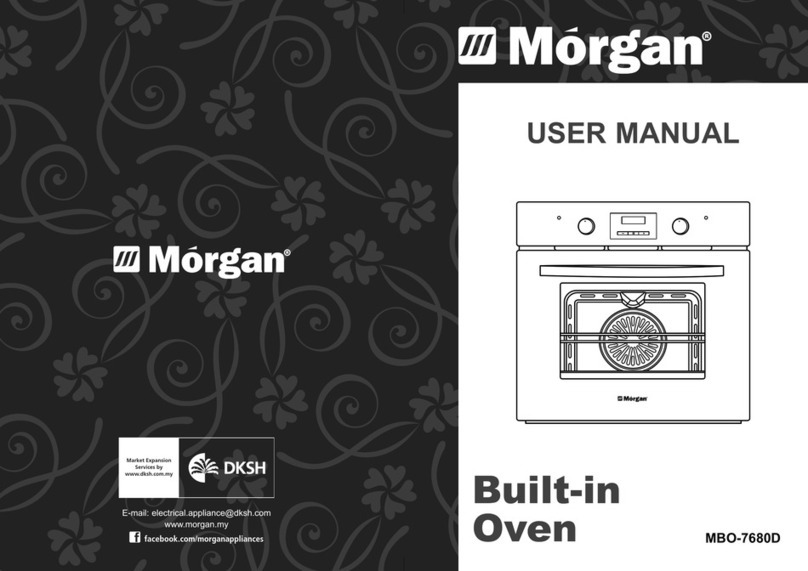 Morgan MBO-7680D user manual
