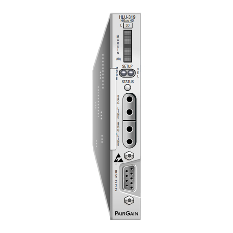 PairGain HLU-319 Quick installation guide