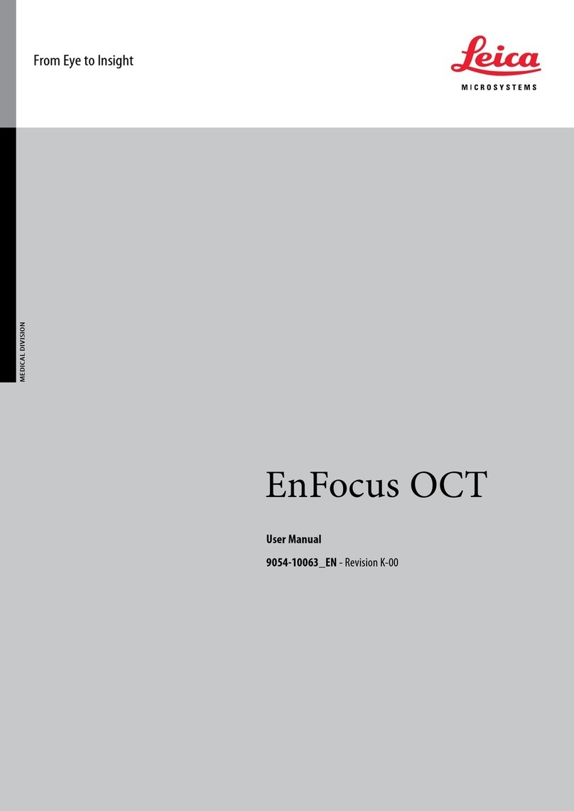 Leica Microsystems EnFocus OCT user manual
