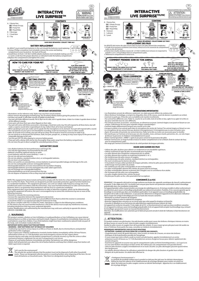 MGA LOL SURPRISE! 577942C3 quick start guide MGA LOL SURPRISE! 577942C3 quick start guide