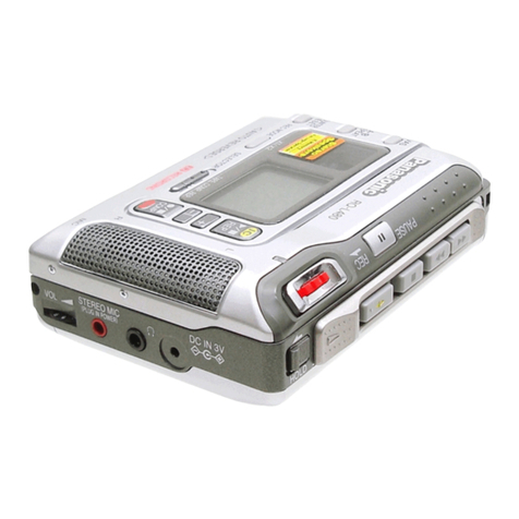 Panasonic RQ-L480 User manual