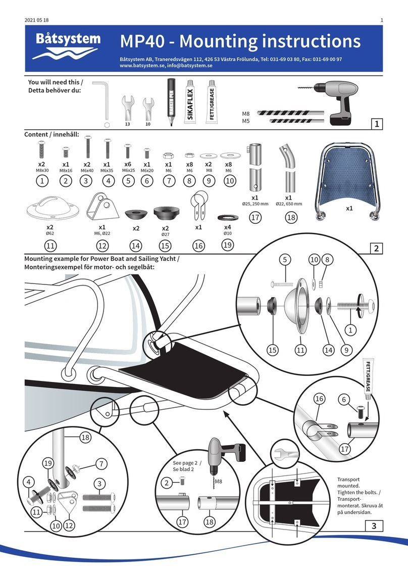 Batsystem MP40 Mounting instructions