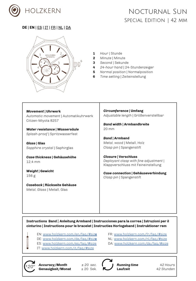 HOLZKERN Nocturnal Sun quick start guide