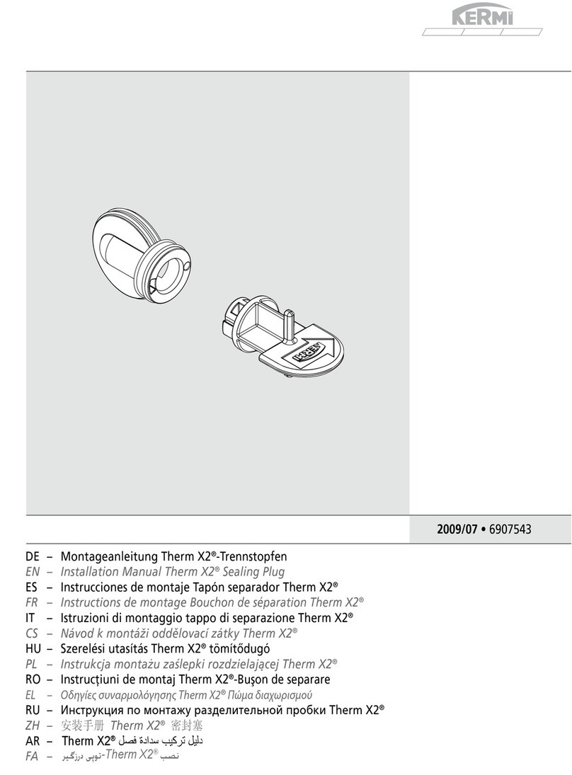 Kermi Therm X2 User manual