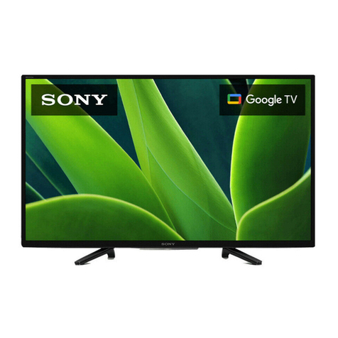 Sony BRAVIA KD-32W830K User manual