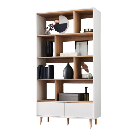 Next LOUIS SHELVING 917174 User manual